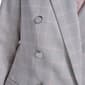 Womens Calvin Klein Long Sleeve Double Breasted Plaid Blazer - image 4