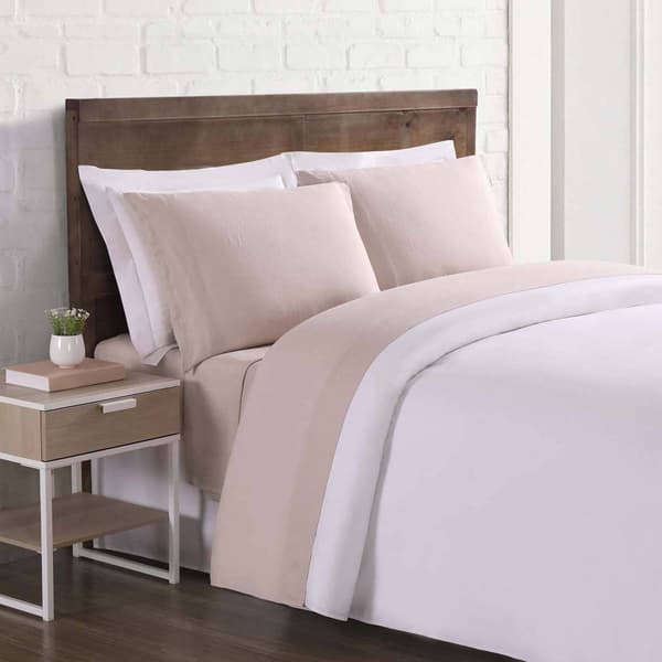 Brooklyn Loom Linen Natural Moisture Wicking Sheet Set - image 