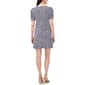 Womens MSK Short Puff Sleeve Floral A-Line Dress - image 2