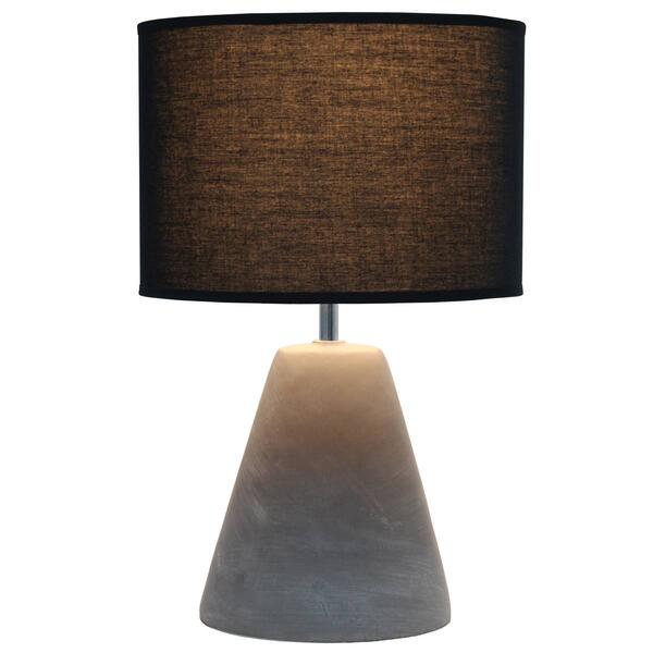 Simple Designs Pinnacle Concrete Table Lamp - image 