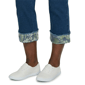 Womens Alfred Dunner Indigo Girls Floral Hem Pull On Jeans - image 5