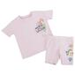 Toddler Girl Disney&#40;R&#41; Little Mermaid Tee & Bike Shorts Set - image 1