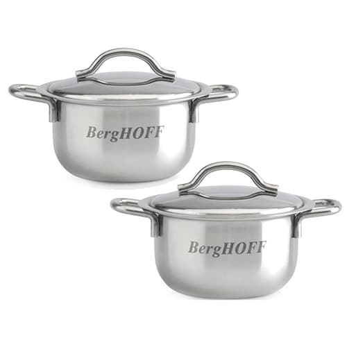 BergHOFF Mini Pots - Set of 2