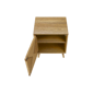 Monarch Specialties Light Walnut Seagrass-Look Accent Table - image 6