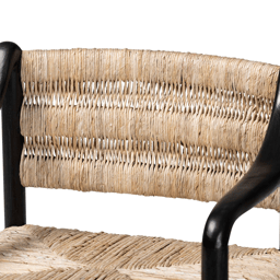 bali & pari Onda Handwoven Seagrass Dining Chair