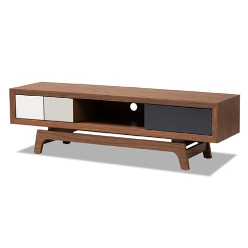 Baxton Studio Svante 3 Drawer TV Stand