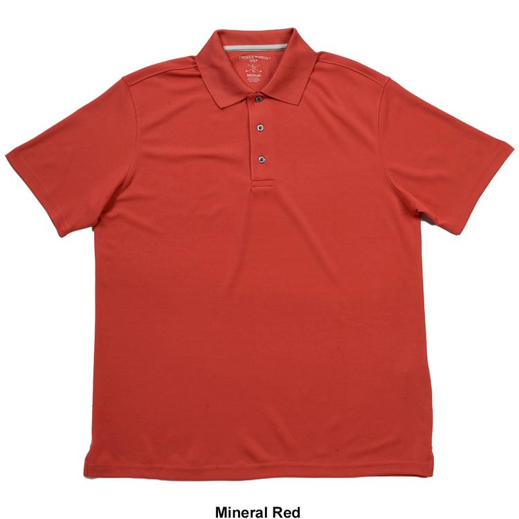 Mens Cross &amp; Winsor Rice Stitch Polo