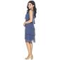Petite SLNY Sleeveless Tiered Chiffon Shift Dress - image 5