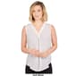 Womens Emaline Essentials  V-Neck Georgette Blouse - image 4