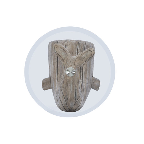 Linon Home Decor Moby Whale Side Table Driftwood