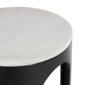 9th & Pike® Modern Black Metal Accent Table - image 4