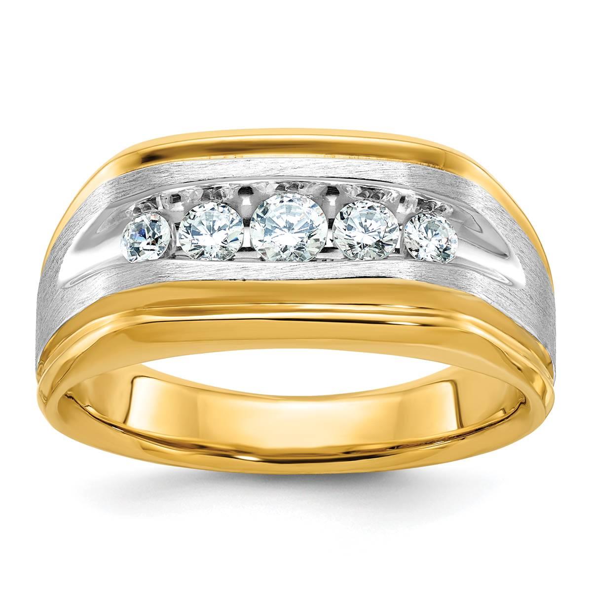 Mens Gentlemens Classics™ 14kt. Two Tone Diamond 1/2ctw....