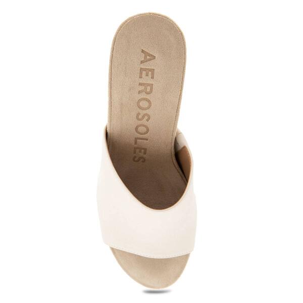 Womens Aerosoles Pierce Wedge Slide Sandals
