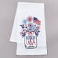 Hooray Usa Flowers  Flour Sack Kitchen Towel - image 1