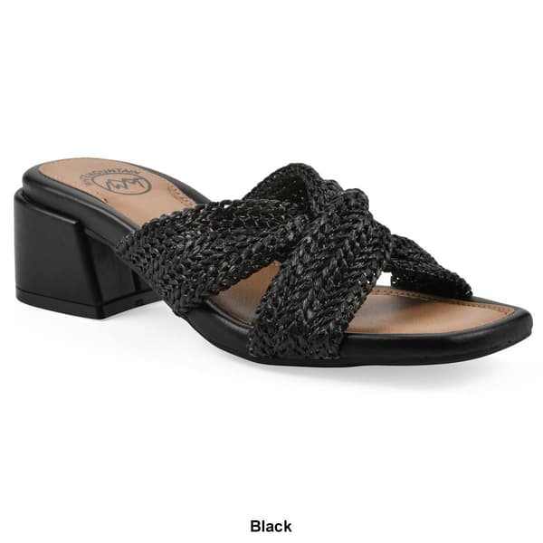 Womens White Mountain Mills Slide Sandals