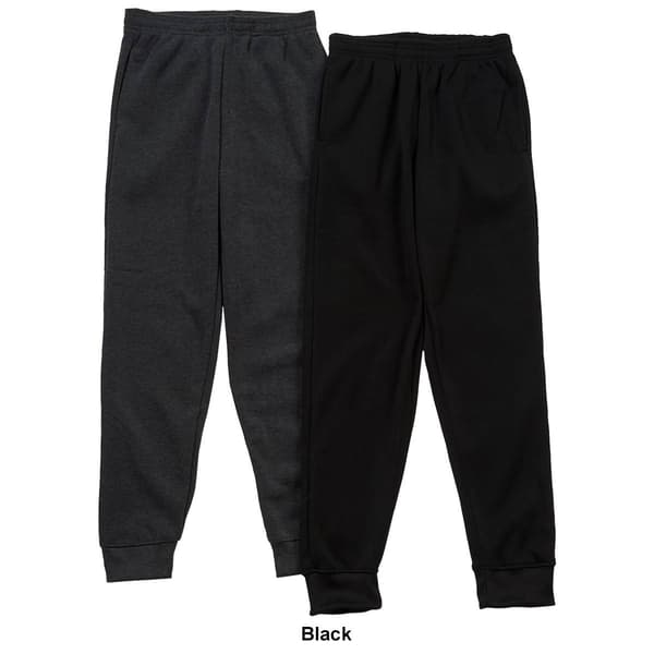Boys &#40;8-20&#41; Ultra Performance 2pk. Solid Jogger Sweatpants