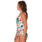 Womens Jantzen Hawaiian Sun Surplice One Piece Swimsuit - image 3
