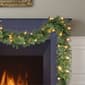 Puleo International 9ft. Battery Operated Pre-Lit Garland - image 3