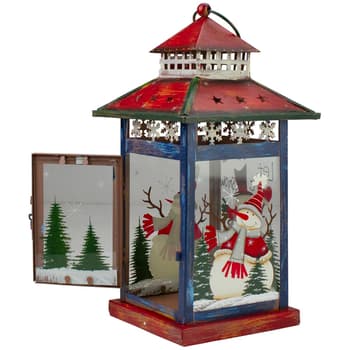 Northlight Seasonal Let It Snow Christmas Lantern - Boscov's