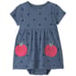 Baby Girl (3-24M) Carter''s(R) Short Sleeve Apple Sunsuit - image 1