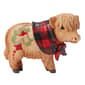 Jim Shore Highland Glen Highland Calf Christmas Figurine - image 1