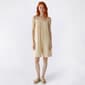 Juniors Hunter & Brown Linen Blend Sack Romper with Pockets - image 1