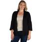 Plus Size 24/7 Comfort Apparel Bell Sleeve Flared Open Cardigan - image 1