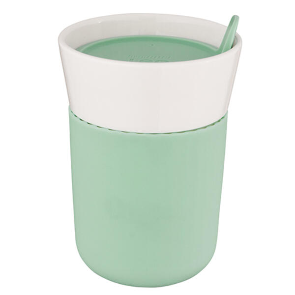 BergHOFF Leo Porcelain Green Travel Mug - image 