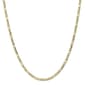 Unisex Gold Classics&#40;tm&#41; 10kt. 3.5mm 20in. Semi-Solid Figaro Chain - image 1