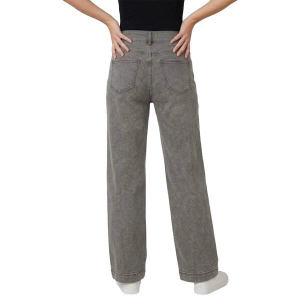 Womens Angels of Difference Pork Chop Pocket Wide Leg Jeans