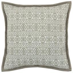Royal Court Evergreen Square Quilted Decorative Pillow - 16x16