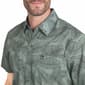 Mens Quiksilver Jungle Leaf Button Down Shirt - image 3
