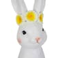 Northlight Seasonal Easter Bunny with Flower Crown Figurine - image 6