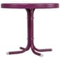 Northlight Seasonal 22in. Retro Tulip Side Table - Purple - image 3
