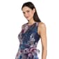 Womens R&M Richards Sleeveless Floral Tie Waist Evening Gown - image 3
