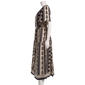 Womens Figueroa & Flower Short Sleeve Leaf V-Neck Midi Dress - image 3