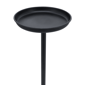Sagebrook Home 25in. Modern Black Accent Table with Tray Top - image 2