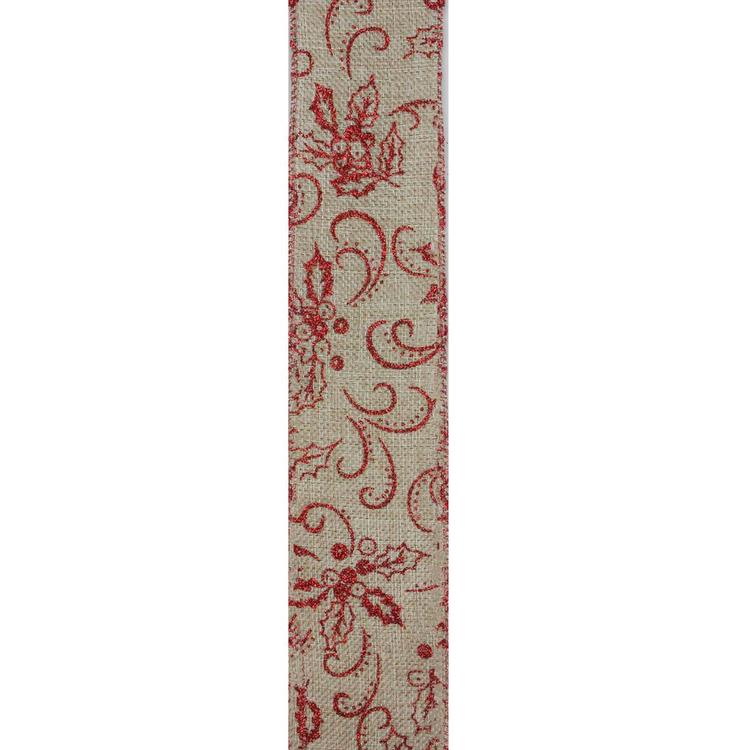 Northlight Seasonal 30ft. Christmas Wired Craft Ribbon