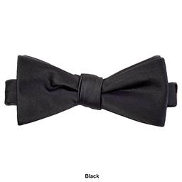 Mens John Henry Satin Solid Bow Tie in Box