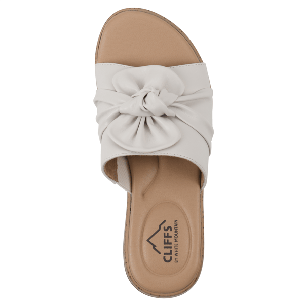 Womens Cliffs by White Mountain Bonelle Slide Sandals