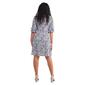 Womens Harper 241 Double Ruffle Sleeve Floral Fit & Flare Dress - image 2