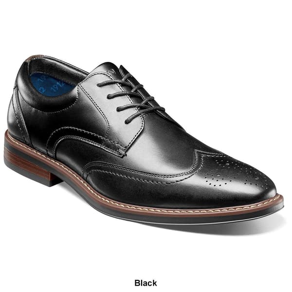 Mens Nunn Bush Centro Flex Wingtip Oxfords