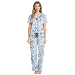 Womens Cath Kidston Short Sleeve Halloween Dogs Pajama Set