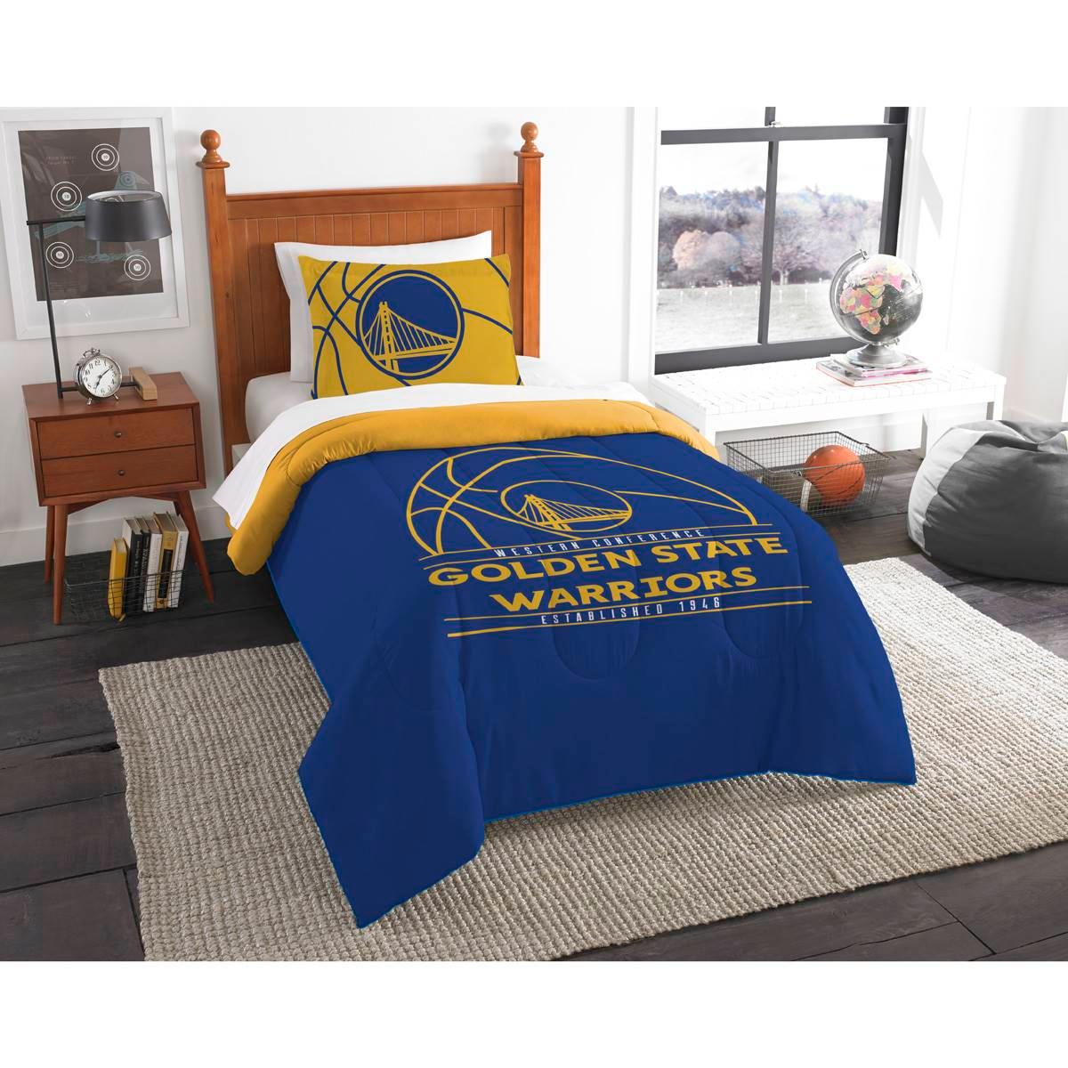 NBA Golden State Warriors Reverse Slam Comforter Set