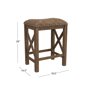 HH2 Home Willow Bend Backless Counter Height Stools - Set of 2 - image 6