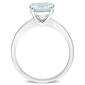 Gemstone Classics&#8482; 10kt. White Gold Aquamarine Solitaire Ring - image 2