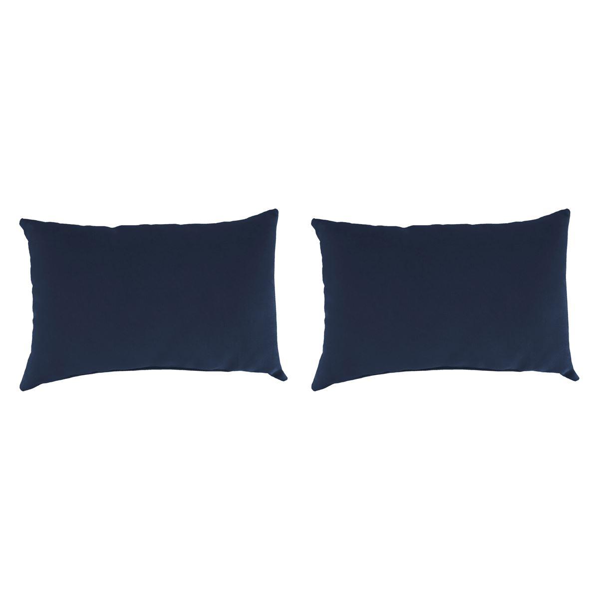 Jordan Manufacturing Lumbar Patio Toss Pillow Set