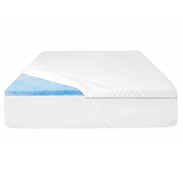 Sealy 2in. Memory Foam Mattress Topper with Cover