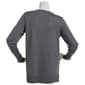 Womens Retrology Crew Neck Button Sleeve Side Slit Sweater - image 6