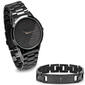 Mens Steeltime Bracelet & Watch Set - B80-011-W-613-150-B - image 1